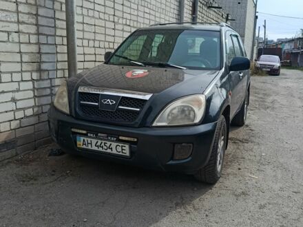 Чери Тигго 2008 в Днепре (Днепропетровске) на Automoto.ua Зеленый Чери Тигго, объемом двигателя 2 л и пробегом 180 тыс. км за 1750 $, фото 1 на Automoto.ua