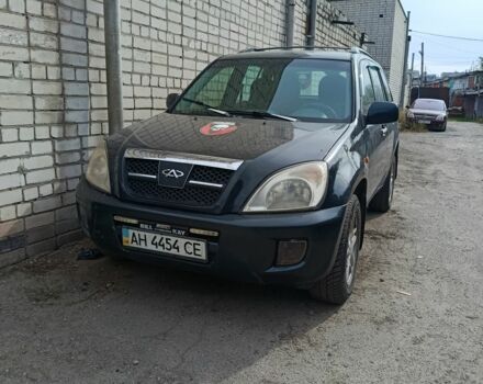 Зелений Чері Тігго, об'ємом двигуна 2 л та пробігом 180 тис. км за 1750 $, фото 1 на Automoto.ua