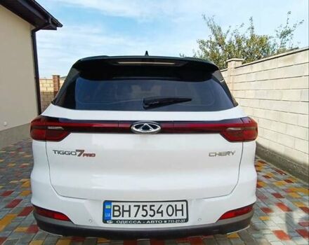 Белый Чери Tiggo 7 Pro, объемом двигателя 1.5 л и пробегом 38 тыс. км за 18500 $, фото 3 на Automoto.ua
