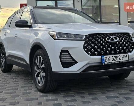 Белый Чери Tiggo 7 Pro, объемом двигателя 1.5 л и пробегом 55 тыс. км за 14900 $, фото 2 на Automoto.ua