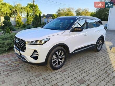 Чері Tiggo 7 Pro 2021 у Луцьку на Automoto.ua Білий Чері Tiggo 7 Pro, об'ємом двигуна 1.5 л та пробігом 55 тис. км за 16800 $, фото 1 на Automoto.ua