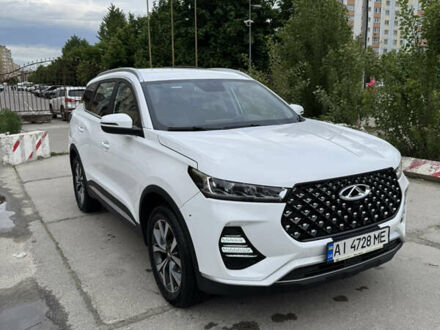 Чері Tiggo 7 Pro 2021 у Києві на Automoto.ua Білий Чері Tiggo 7 Pro, об'ємом двигуна 1.5 л та пробігом 18 тис. км за 17500 $, фото 1 на Automoto.ua
