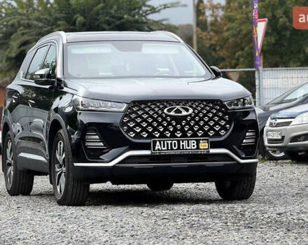 Чері Tiggo 7 Pro 2021 у Бердичеве на Automoto.ua Чорний Чері Tiggo 7 Pro, об'ємом двигуна 1.5 л та пробігом 45 тис. км за 17000 $, фото 2 на Automoto.ua