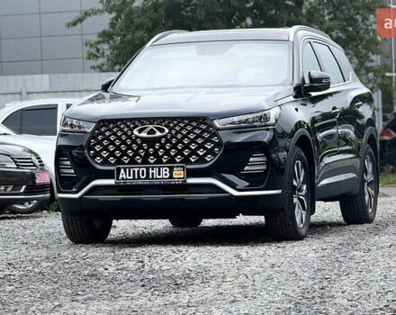 Чері Tiggo 7 Pro 2021 у Бердичеве на Automoto.ua Чорний Чері Tiggo 7 Pro, об'ємом двигуна 1.5 л та пробігом 45 тис. км за 17000 $, фото 5 на Automoto.ua