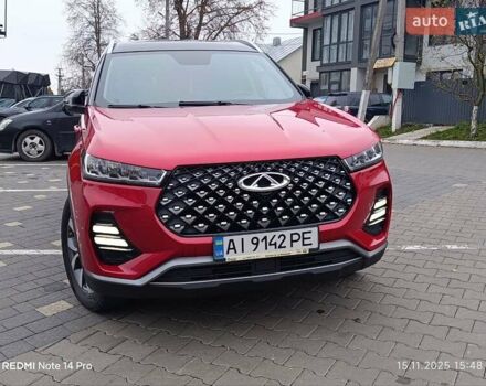 Красный Чери Tiggo 7 Pro, объемом двигателя 1.5 л и пробегом 96 тыс. км за 14900 $, фото 1 на Automoto.ua