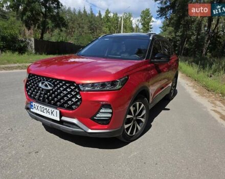 Червоний Чері Tiggo 7 Pro, об'ємом двигуна 1.5 л та пробігом 48 тис. км за 14800 $, фото 1 на Automoto.ua