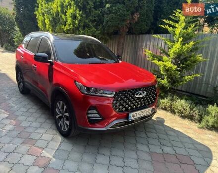 Червоний Чері Tiggo 7 Pro, об'ємом двигуна 1.5 л та пробігом 80 тис. км за 17500 $, фото 1 на Automoto.ua