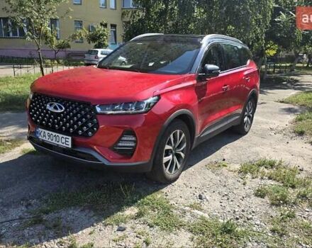 Красный Чери Tiggo 7 Pro, объемом двигателя 1.5 л и пробегом 37 тыс. км за 17000 $, фото 1 на Automoto.ua