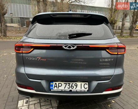 Серый Чери Tiggo 7 Pro, объемом двигателя 1.5 л и пробегом 44 тыс. км за 14950 $, фото 3 на Automoto.ua