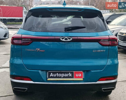 Синий Чери Tiggo 7 Pro, объемом двигателя 1.5 л и пробегом 30 тыс. км за 14990 $, фото 7 на Automoto.ua