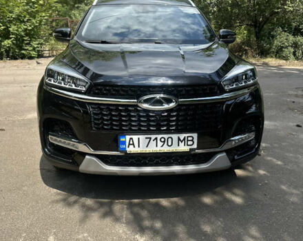 Черный Чери Tiggo 8, объемом двигателя 1.5 л и пробегом 54 тыс. км за 13999 $, фото 2 на Automoto.ua