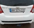 Белый Шевроле Авео, объемом двигателя 1.5 л и пробегом 143 тыс. км за 4700 $, фото 1 на Automoto.ua