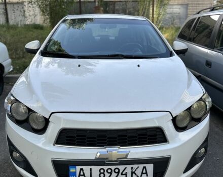 Белый Шевроле Авео, объемом двигателя 1.6 л и пробегом 194 тыс. км за 6200 $, фото 1 на Automoto.ua