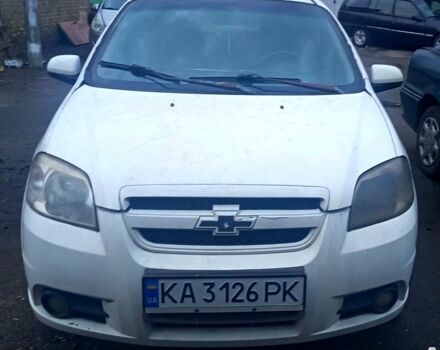 Белый Шевроле Авео, объемом двигателя 1.6 л и пробегом 220 тыс. км за 1850 $, фото 1 на Automoto.ua