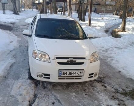 Белый Шевроле Авео, объемом двигателя 1.6 л и пробегом 256 тыс. км за 4000 $, фото 1 на Automoto.ua