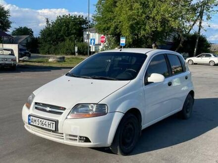 Шевроле Авео 2008 в Житомире на Automoto.ua Белый Шевроле Авео, объемом двигателя 1.5 л и пробегом 310 тыс. км за 2500 $, фото 1 на Automoto.ua