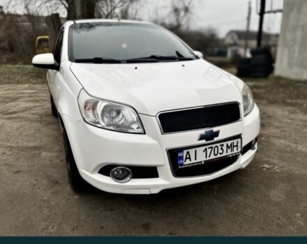Белый Шевроле Авео, объемом двигателя 1.2 л и пробегом 250 тыс. км за 3900 $, фото 1 на Automoto.ua