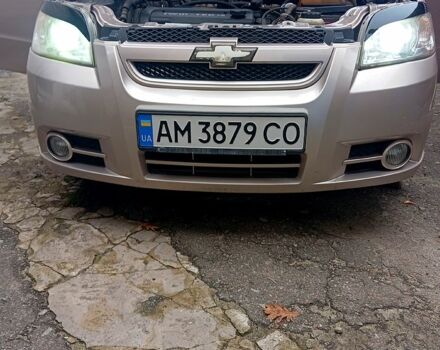 Бежевый Шевроле Авео, объемом двигателя 1.6 л и пробегом 151 тыс. км за 3800 $, фото 4 на Automoto.ua