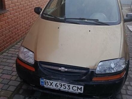 Шевроле Авео 2003 в Полонном на Automoto.ua Бежевый Шевроле Авео, объемом двигателя 1.2 л и пробегом 448 тыс. км за 3200 $, фото 1 на Automoto.ua