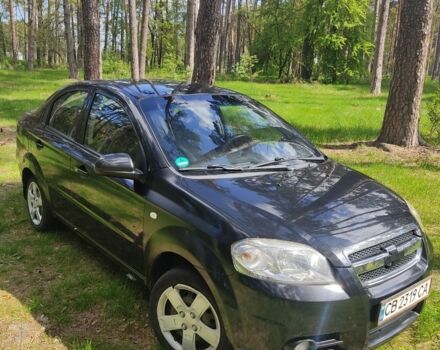 Черный Шевроле Авео, объемом двигателя 1.4 л и пробегом 194 тыс. км за 4100 $, фото 4 на Automoto.ua