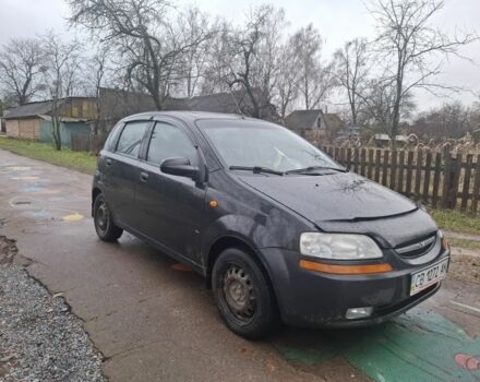 Черный Шевроле Авео, объемом двигателя 1 л и пробегом 342 тыс. км за 2300 $, фото 1 на Automoto.ua