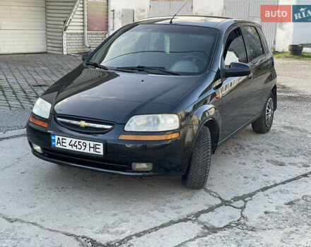 Черный Шевроле Авео, объемом двигателя 1.5 л и пробегом 210 тыс. км за 2750 $, фото 2 на Automoto.ua