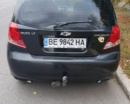 Черный Шевроле Авео, объемом двигателя 1.5 л и пробегом 394 тыс. км за 2900 $, фото 5 на Automoto.ua