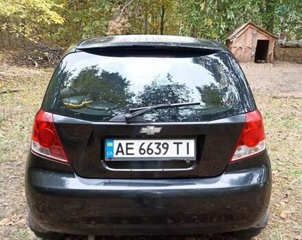 Черный Шевроле Авео, объемом двигателя 1.5 л и пробегом 216 тыс. км за 3500 $, фото 4 на Automoto.ua