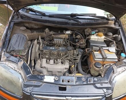 Черный Шевроле Авео, объемом двигателя 1.5 л и пробегом 230 тыс. км за 2500 $, фото 10 на Automoto.ua