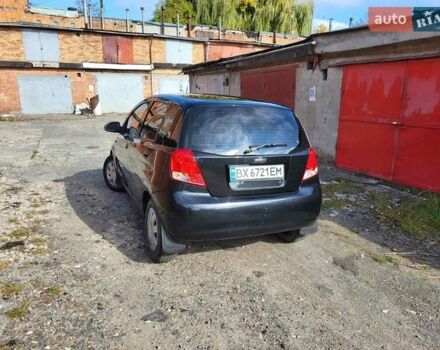 Черный Шевроле Авео, объемом двигателя 1.5 л и пробегом 220 тыс. км за 2850 $, фото 2 на Automoto.ua