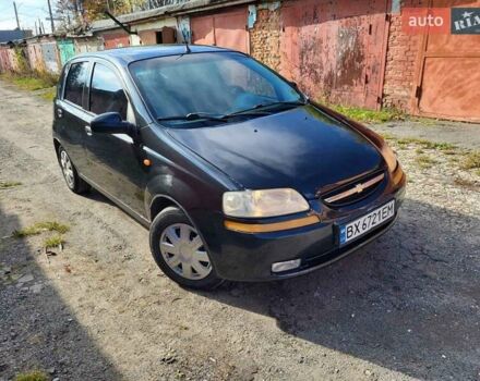 Черный Шевроле Авео, объемом двигателя 1.5 л и пробегом 220 тыс. км за 2850 $, фото 1 на Automoto.ua