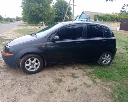 Черный Шевроле Авео, объемом двигателя 1.5 л и пробегом 200 тыс. км за 2700 $, фото 5 на Automoto.ua