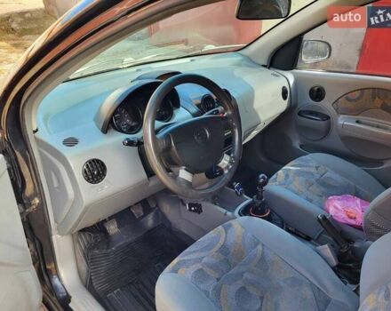 Черный Шевроле Авео, объемом двигателя 1.5 л и пробегом 220 тыс. км за 2850 $, фото 7 на Automoto.ua