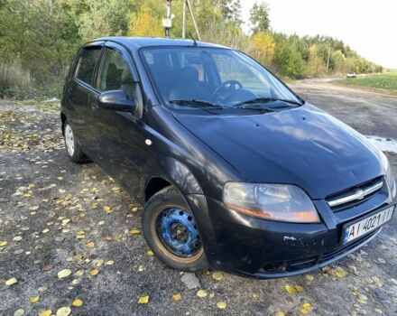 Черный Шевроле Авео, объемом двигателя 1.5 л и пробегом 272 тыс. км за 1400 $, фото 4 на Automoto.ua