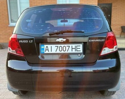 Черный Шевроле Авео, объемом двигателя 1.5 л и пробегом 144 тыс. км за 3000 $, фото 4 на Automoto.ua