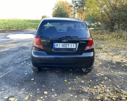 Черный Шевроле Авео, объемом двигателя 1.5 л и пробегом 272 тыс. км за 1400 $, фото 2 на Automoto.ua