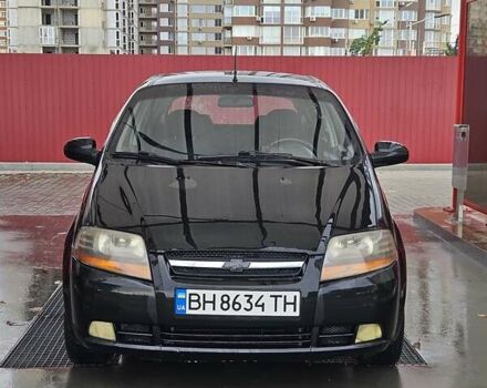 Черный Шевроле Авео, объемом двигателя 1.5 л и пробегом 212 тыс. км за 3000 $, фото 6 на Automoto.ua