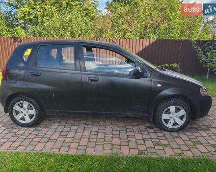 Черный Шевроле Авео, объемом двигателя 1.5 л и пробегом 244 тыс. км за 2500 $, фото 1 на Automoto.ua