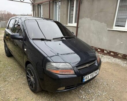 Черный Шевроле Авео, объемом двигателя 1.5 л и пробегом 230 тыс. км за 2600 $, фото 1 на Automoto.ua