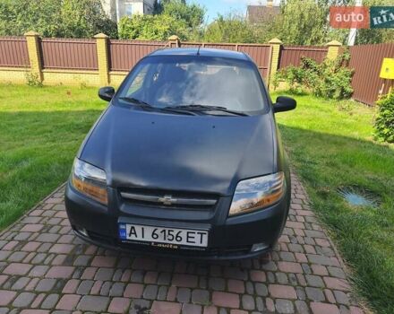 Черный Шевроле Авео, объемом двигателя 1.5 л и пробегом 244 тыс. км за 2500 $, фото 2 на Automoto.ua