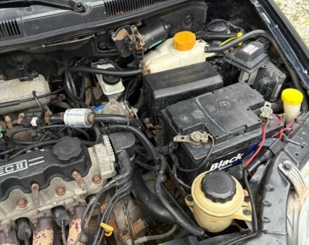 Черный Шевроле Авео, объемом двигателя 1.5 л и пробегом 230 тыс. км за 2600 $, фото 7 на Automoto.ua