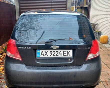 Черный Шевроле Авео, объемом двигателя 1.5 л и пробегом 188 тыс. км за 3200 $, фото 3 на Automoto.ua