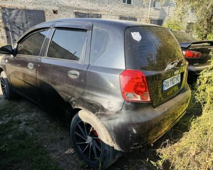 Черный Шевроле Авео, объемом двигателя 1.5 л и пробегом 350 тыс. км за 1100 $, фото 5 на Automoto.ua