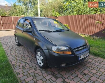 Черный Шевроле Авео, объемом двигателя 1.5 л и пробегом 244 тыс. км за 2500 $, фото 19 на Automoto.ua