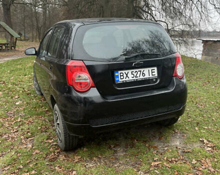 Черный Шевроле Авео, объемом двигателя 1.5 л и пробегом 125 тыс. км за 3000 $, фото 2 на Automoto.ua