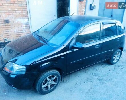 Черный Шевроле Авео, объемом двигателя 1.6 л и пробегом 280 тыс. км за 2800 $, фото 2 на Automoto.ua
