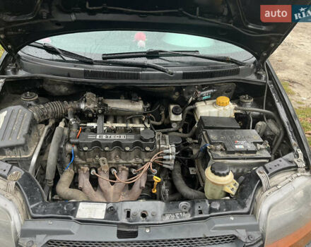 Черный Шевроле Авео, объемом двигателя 1.5 л и пробегом 125 тыс. км за 3000 $, фото 9 на Automoto.ua