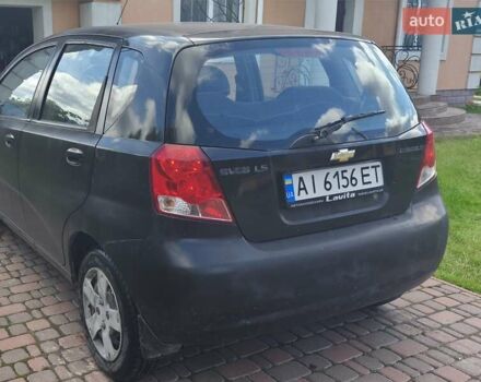 Черный Шевроле Авео, объемом двигателя 1.5 л и пробегом 244 тыс. км за 2500 $, фото 4 на Automoto.ua