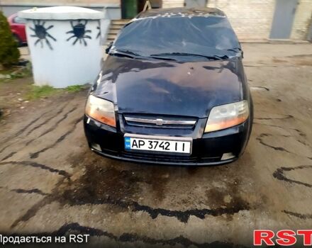 Черный Шевроле Авео, объемом двигателя 1.5 л и пробегом 160 тыс. км за 1200 $, фото 2 на Automoto.ua