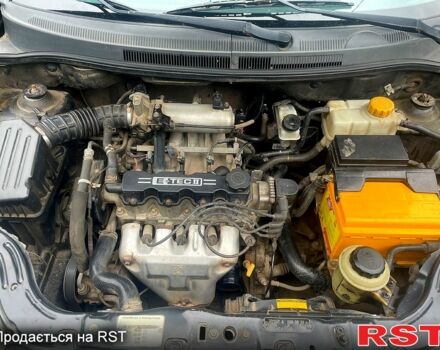 Черный Шевроле Авео, объемом двигателя 1.5 л и пробегом 312 тыс. км за 3100 $, фото 7 на Automoto.ua